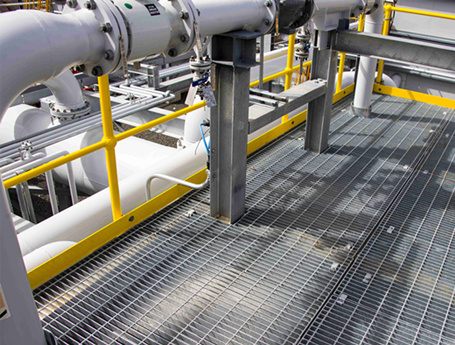 平台钢格板应用案例